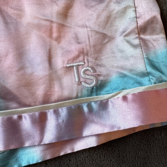 Taylor Swift UR MY LOVER Pink Tie Dye Two Piece Pajama Set Size Small - Picture 5 of 12
